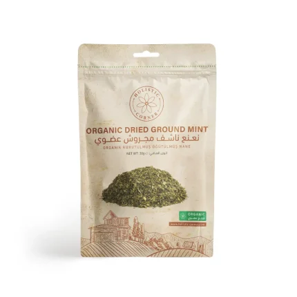 Organic Dried Ground Mint
